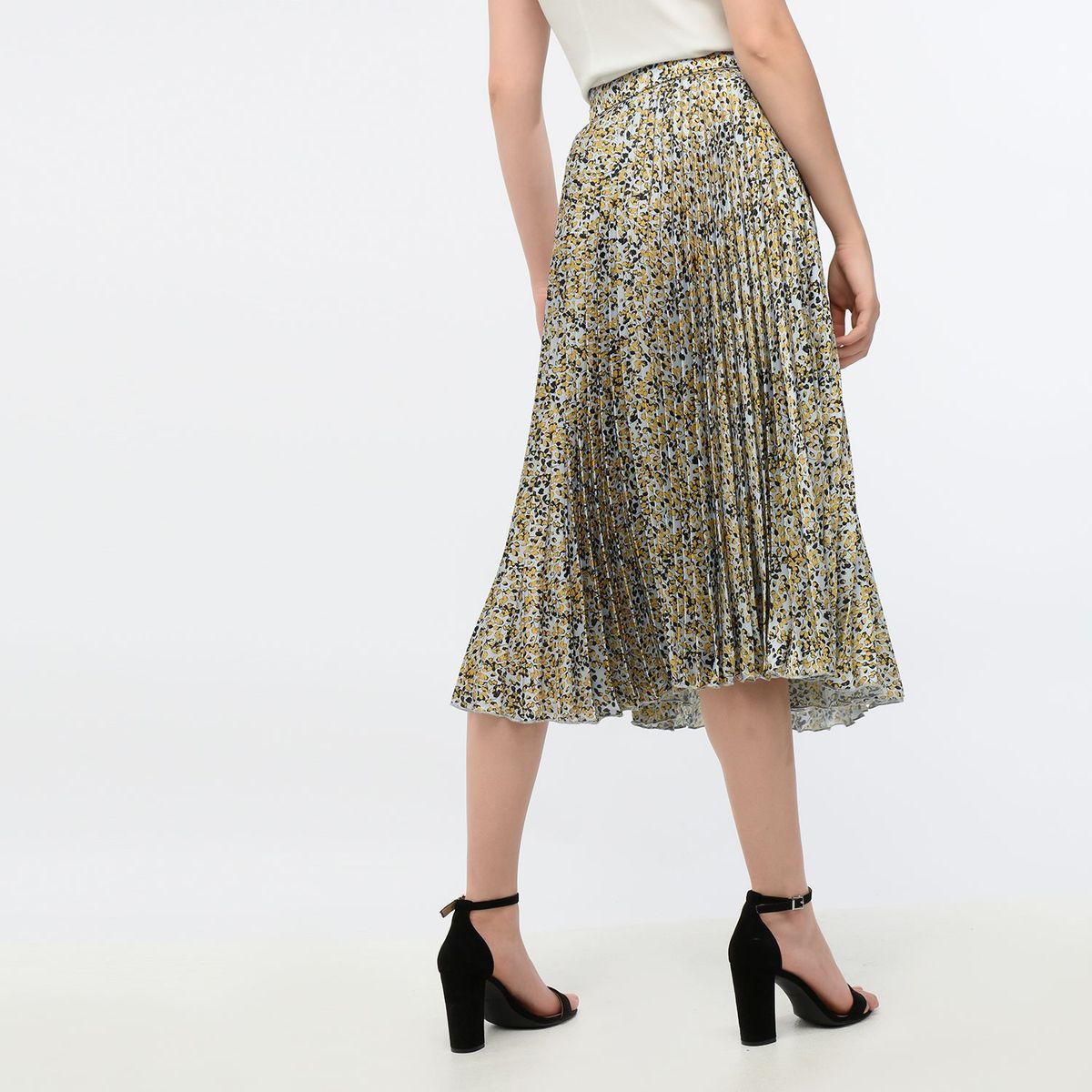 BASEMENT - Falda Media Basement Mujer