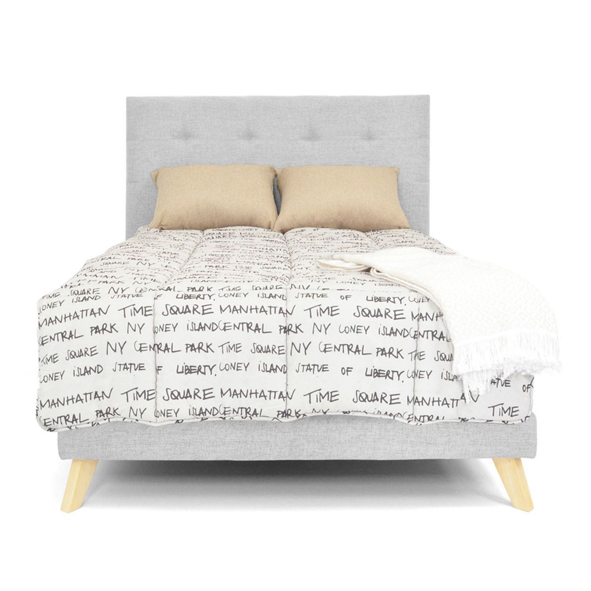 MICA - Set Isola Semidoble Capitoneado Mica - Mueble