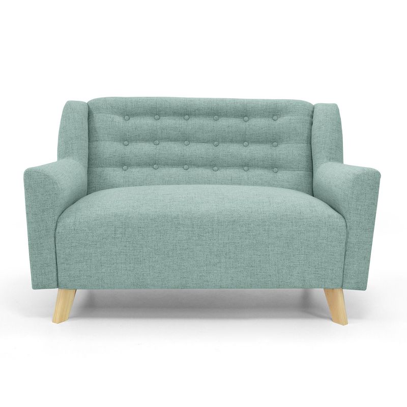 MICA - Sofá Moderno Tela 2 Puestos Andalucía 140 x 92 x 79 cm Mica - Mueble