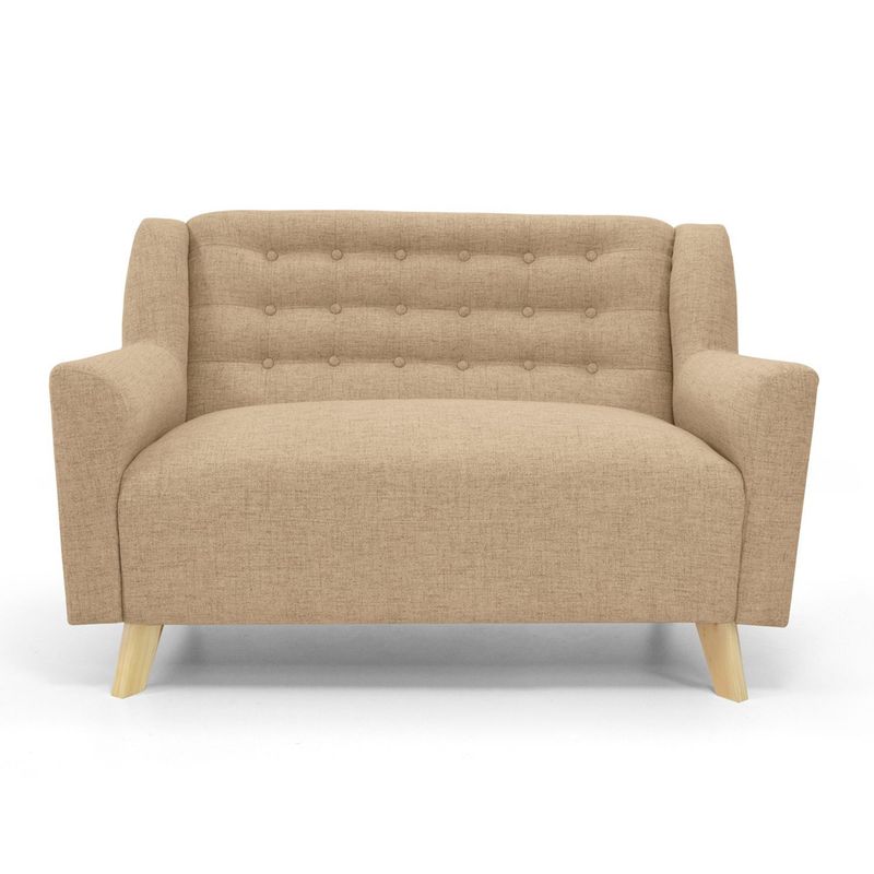 MICA - Sofá Moderno Tela 2 Puestos Andalucía 140 x 92 x 79 cm Mica - Mueble