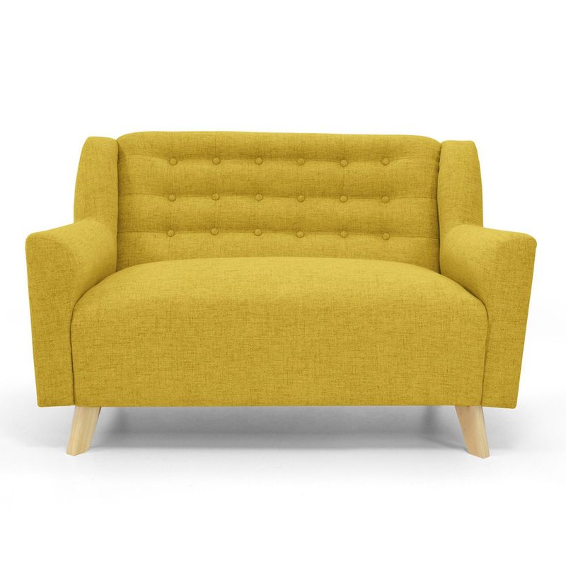 MICA - Sofá Moderno Tela 2 Puestos Andalucía 140 x 92 x 79 cm Mica - Mueble