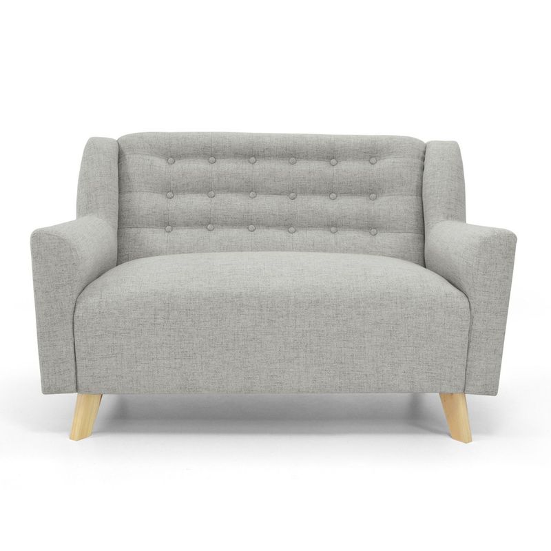 MICA - Sofá Moderno Tela 2 Puestos Andalucía 140 x 92 x 79 cm Mica - Mueble