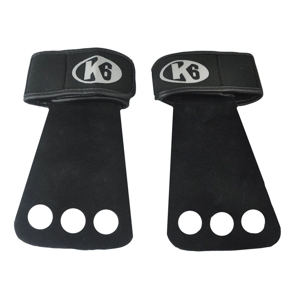 K6 - Calleras de Cuero para Gym Con Muñequera Grip 3