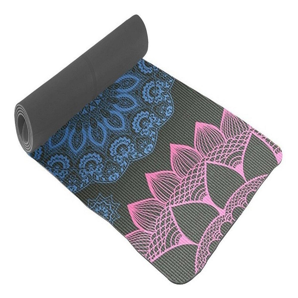 K6 - Colchoneta yoga mat pilates de 4mm con tira k6
