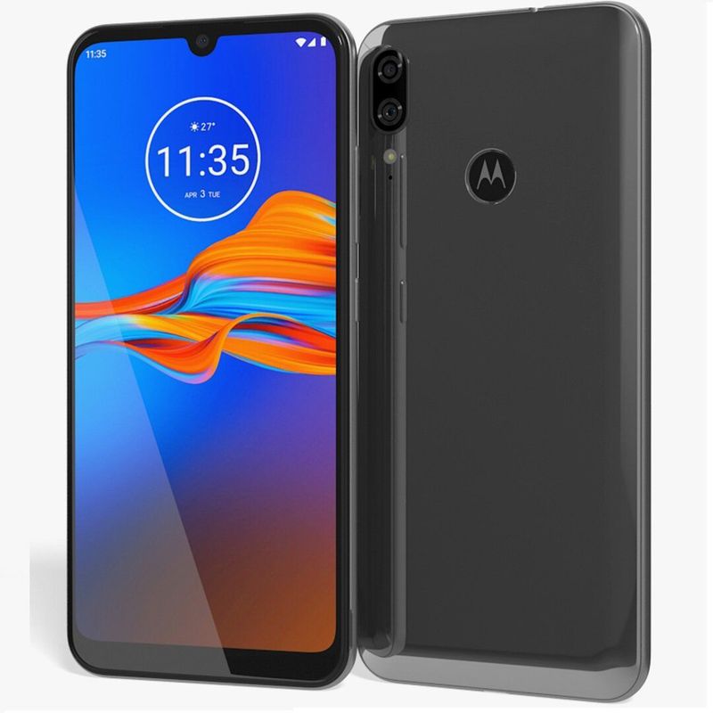 MOTOROLA - Celular Motorola E6 Plus Grafito