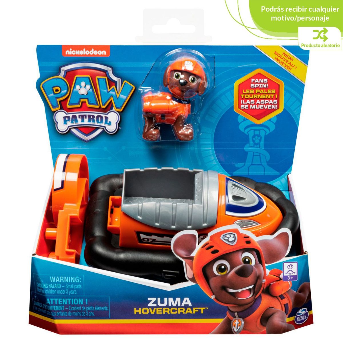 PAW PATROL - Figura de Acción X1 Paw Patrol Vehículo Básico