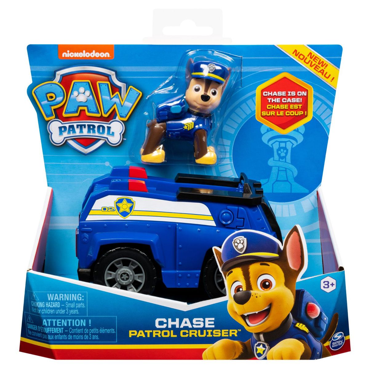 PAW PATROL - Figura de Acción X1 Paw Patrol Vehículo Básico