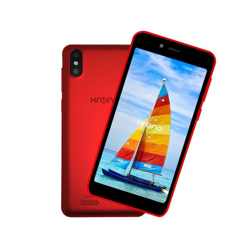 KRONO - Celular Krono net lite 3g rojo.