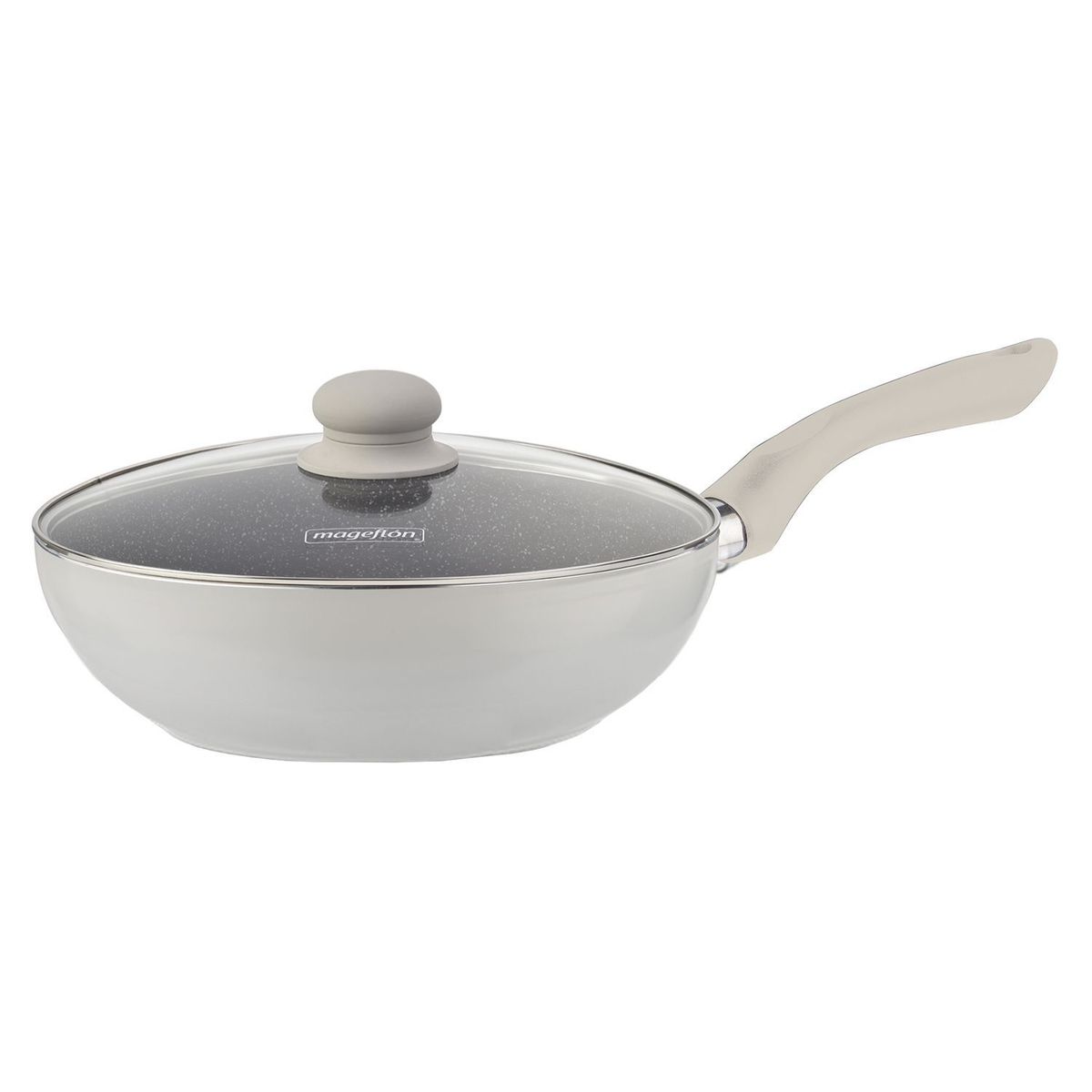 MAGEFLON - Wok Mageflón Antiadherente Aluminio 28 cm