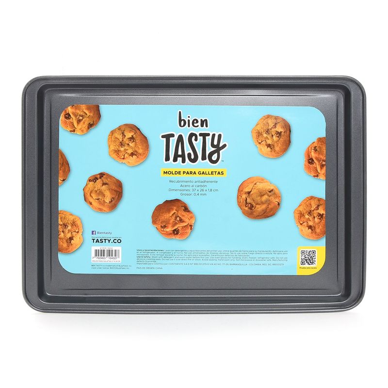 TASTY - Molde Acero 37 x 36 cm
