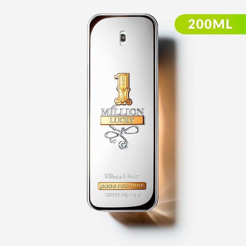 RABANNE - Perfume Hombre Paco Rabanne 1 Million Lucky 200 ml EDT