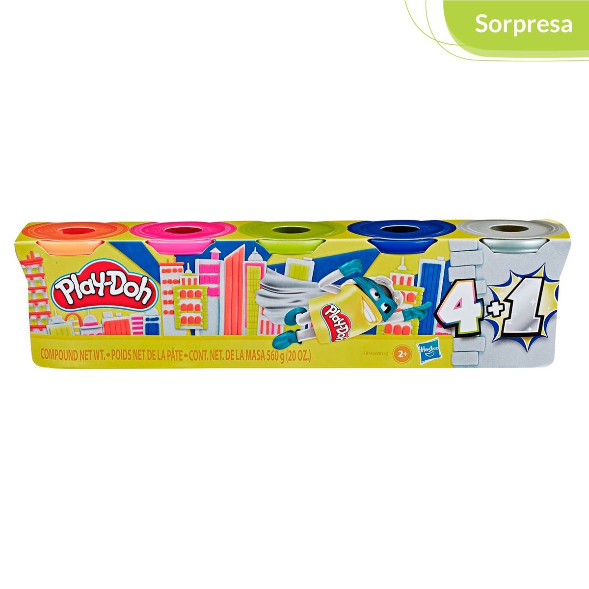 PLAY DOH - Masa Play Doh 5 Pack Surtido