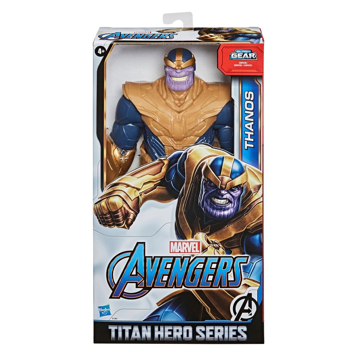 MARVEL - Figura de Acción Avengers Titan Hero Series Lujo Thanos