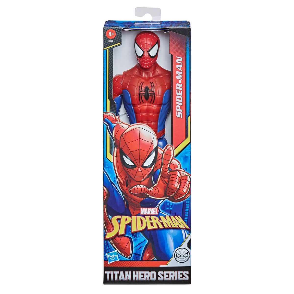 SPIDER MAN - Spiderman:  Figura de Acción Spider-Man Titan Hero Series - Spiderman