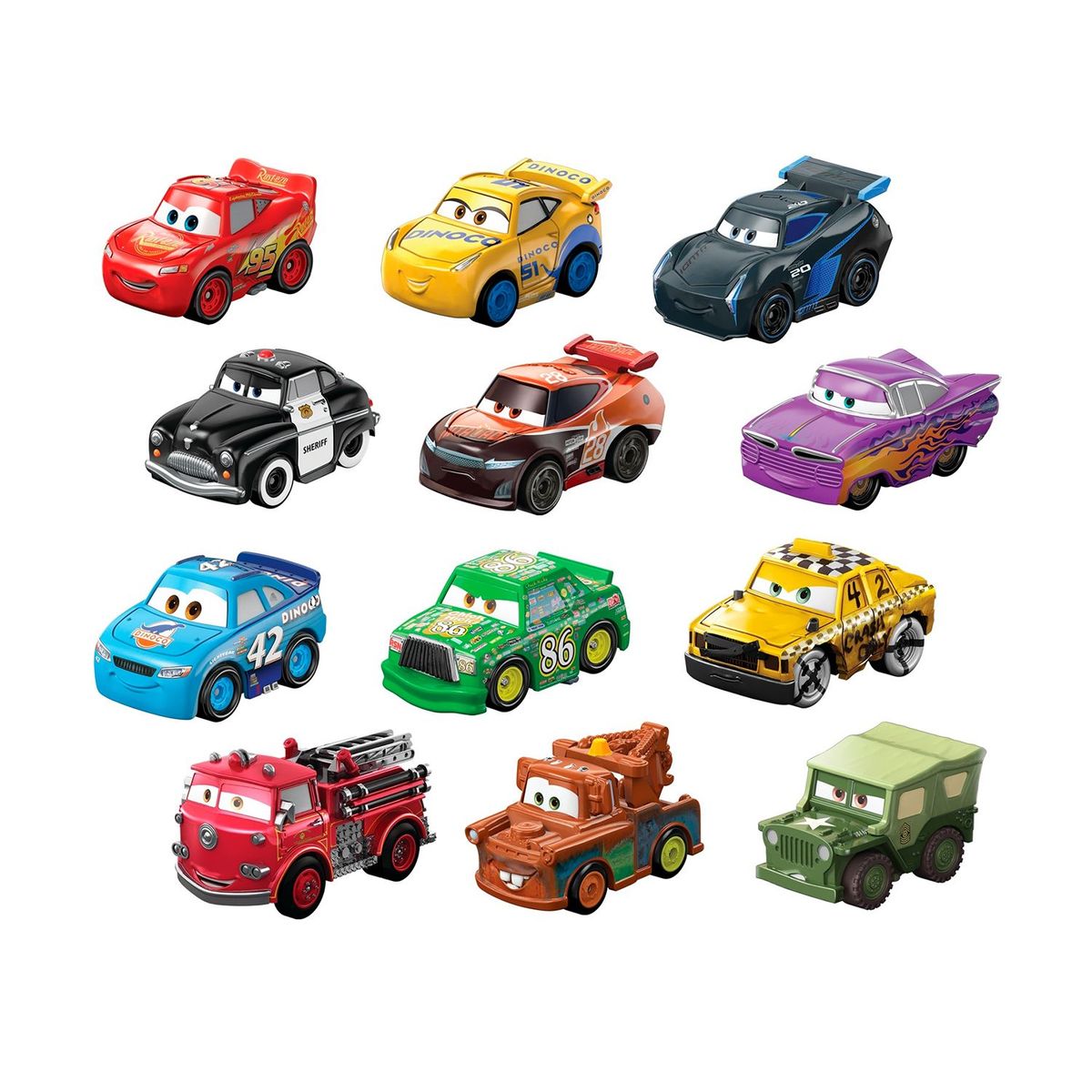 CARS - Carro Disney Pixar Cars Mini Corredor Surtido