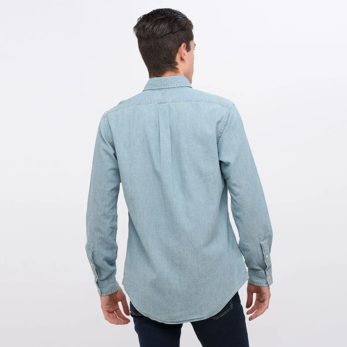 POLO RALPH LAUREN - Camisa de jean Hombre Manga larga Custom fit Polo Ralph Lauren