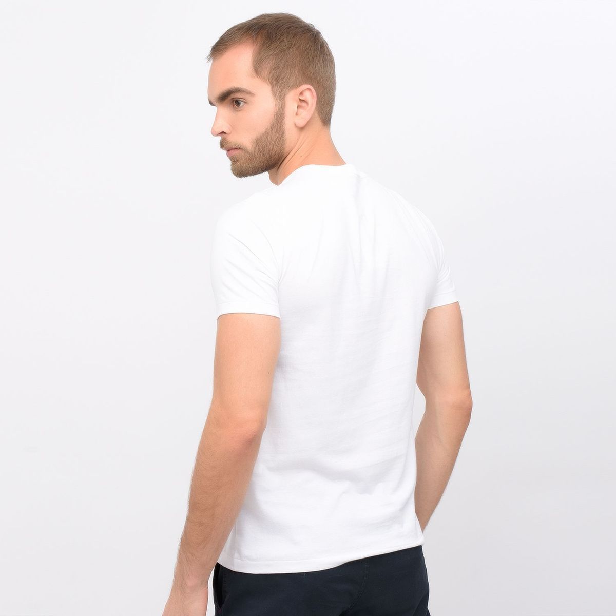 POLO RALPH LAUREN - Camiseta Hombre Manga corta de Algodón Custom Slim Fit Polo Ralph Lauren