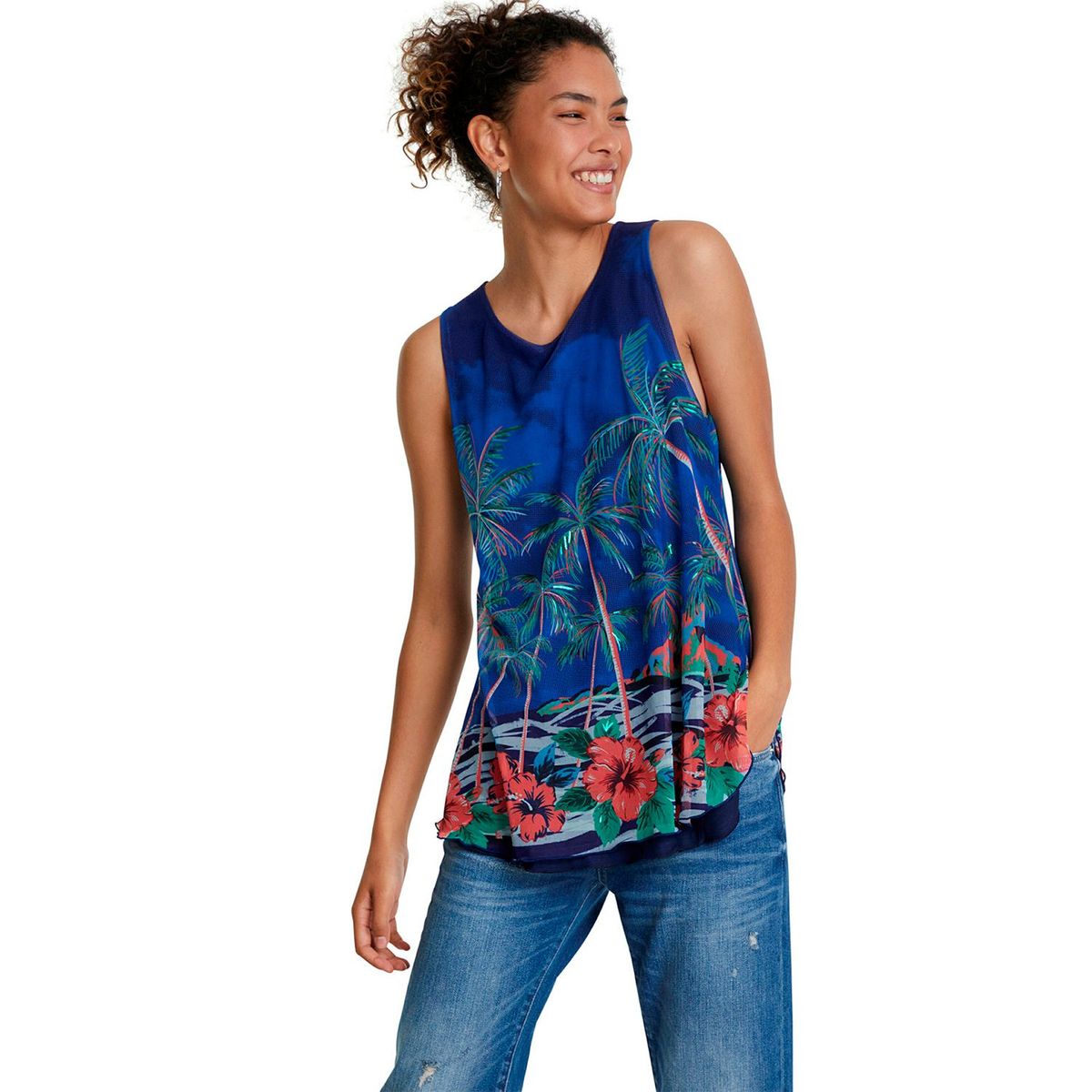 DESIGUAL - Blusa Mujer Desigual