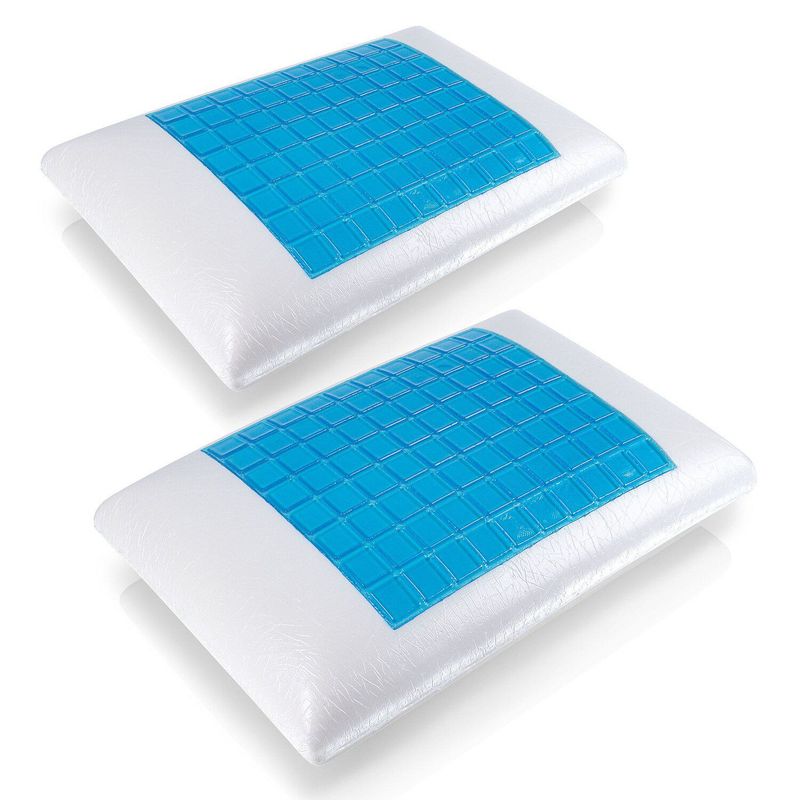 ENERGY PLUS - 2 Almohada Gel Refrescante Memoria 55 Energy Plus