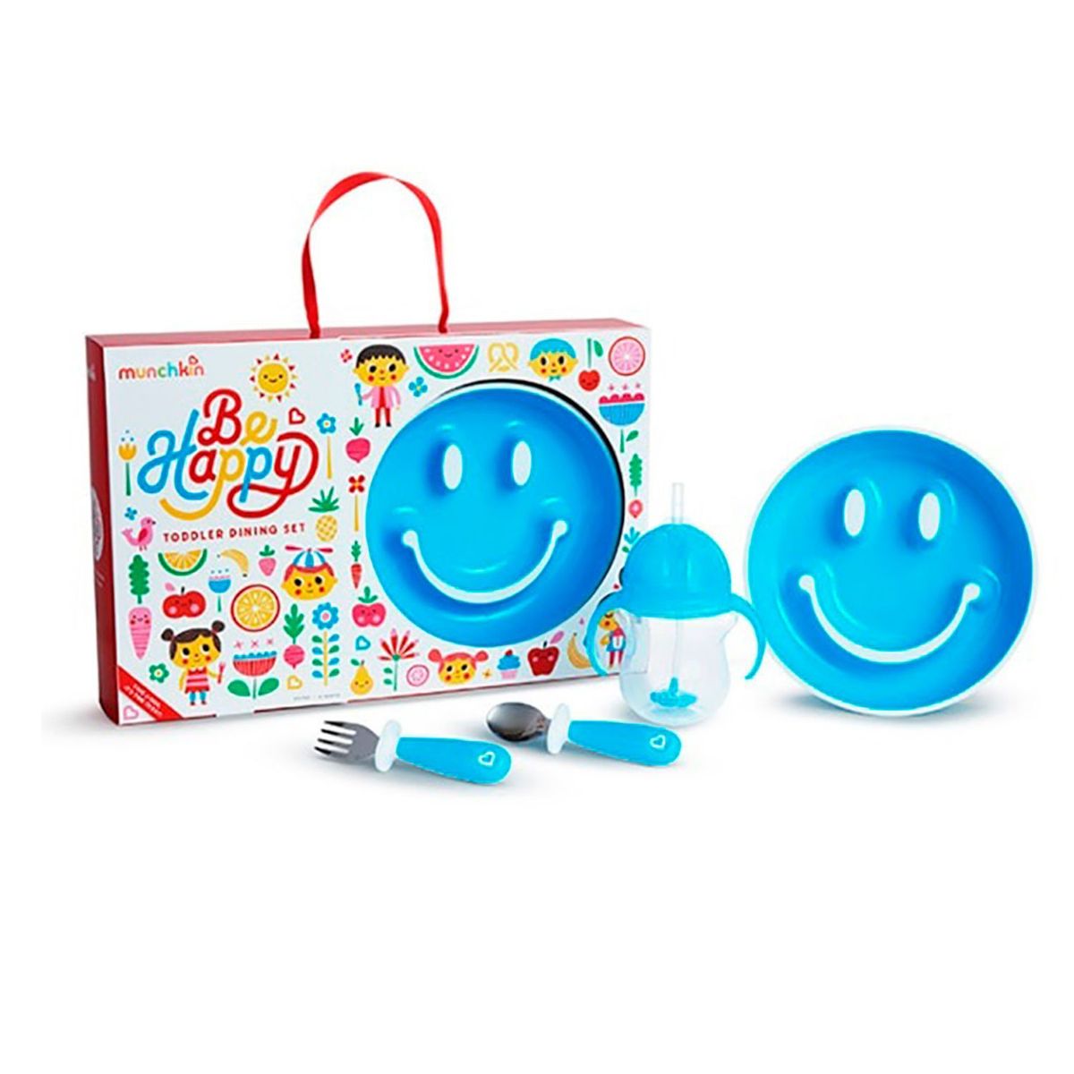 MUNCHKIN - Set de Regalo Be Happy Blue