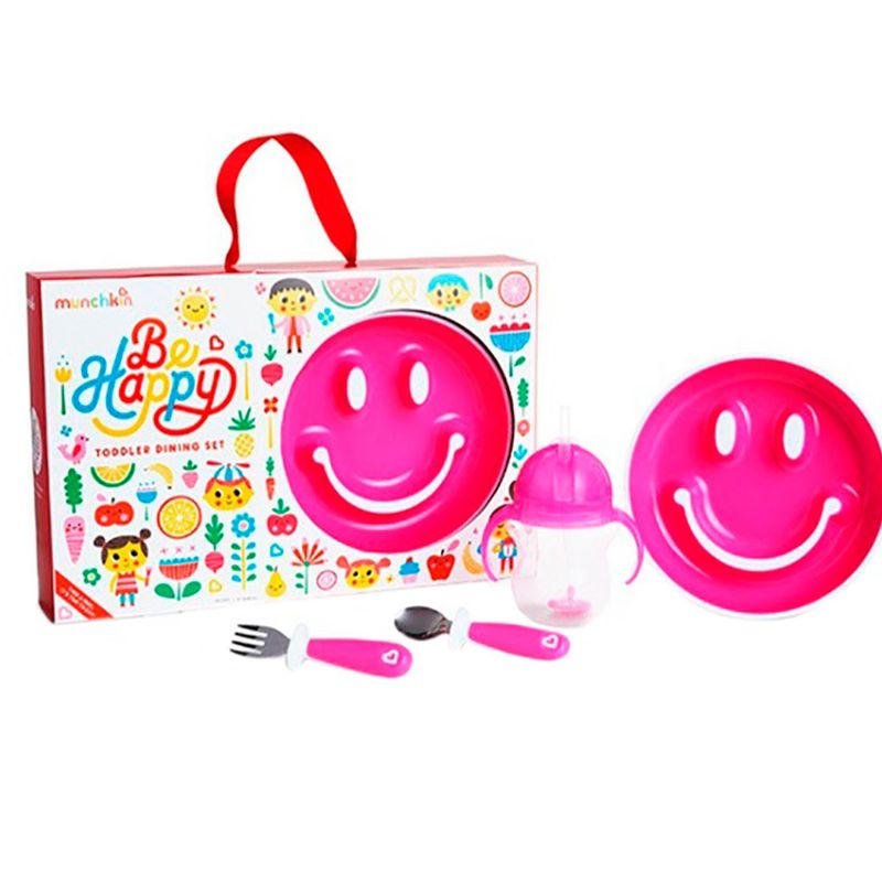 MUNCHKIN - Set de Regalo Be Happy Pink