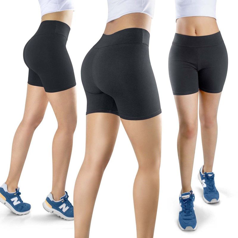  - Combo tres licras cortas mujer
