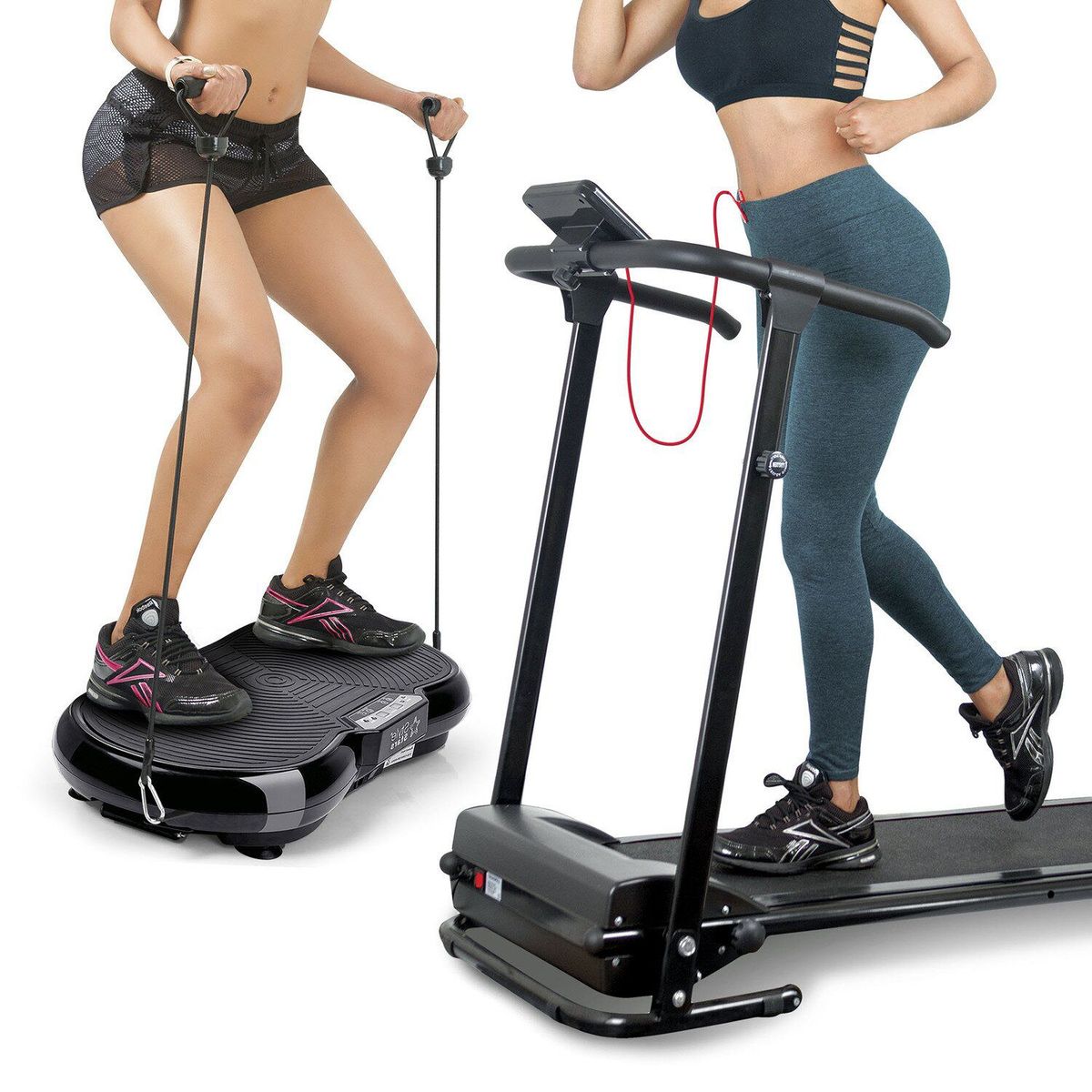 STYLE STARS - Trotadora Eléctrica Style Stars + Plataforma Vibratoria