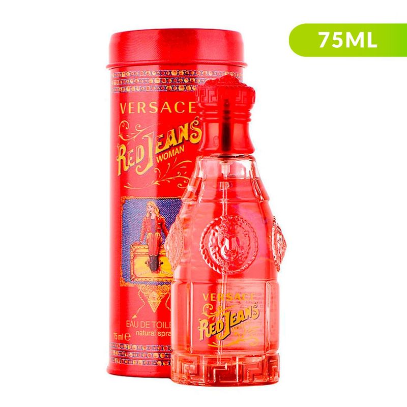 VERSACE - Perfume Versace Red Jeans EDT Mujer 75 ml Versace