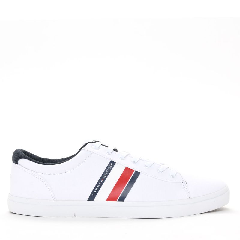 TOMMY HILFIGER - Tenis Tommy Hilfiger Hombre Moda Essential Stripes Detail Sneaker
