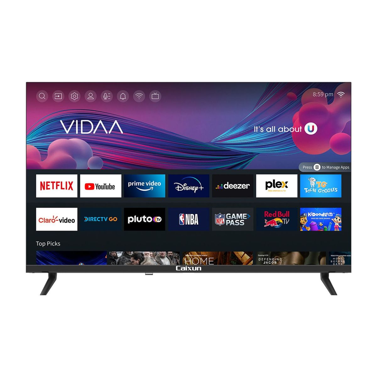 CAIXUN - Televisor Caixun 32 pulgadas LED HD Smart TV