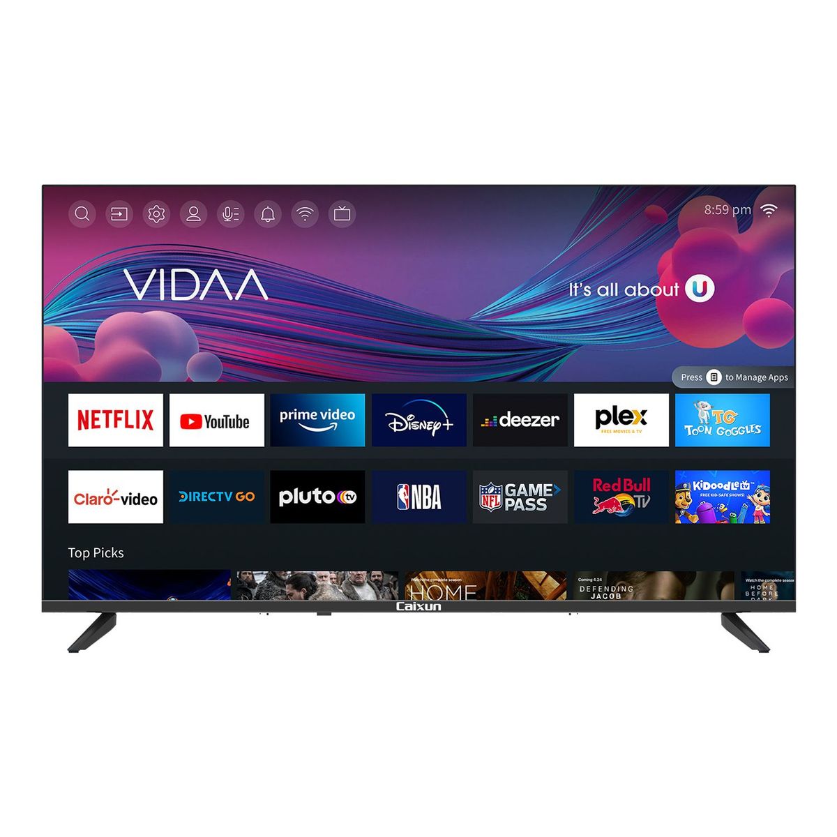 CAIXUN - Televisor Caixun 40 pulgadas LED Full HD Smart TV
