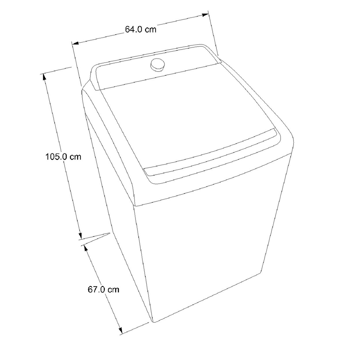 WHIRLPOOL - Lavadora Whirlpool Superior 15 kg WWG15BSHLA 