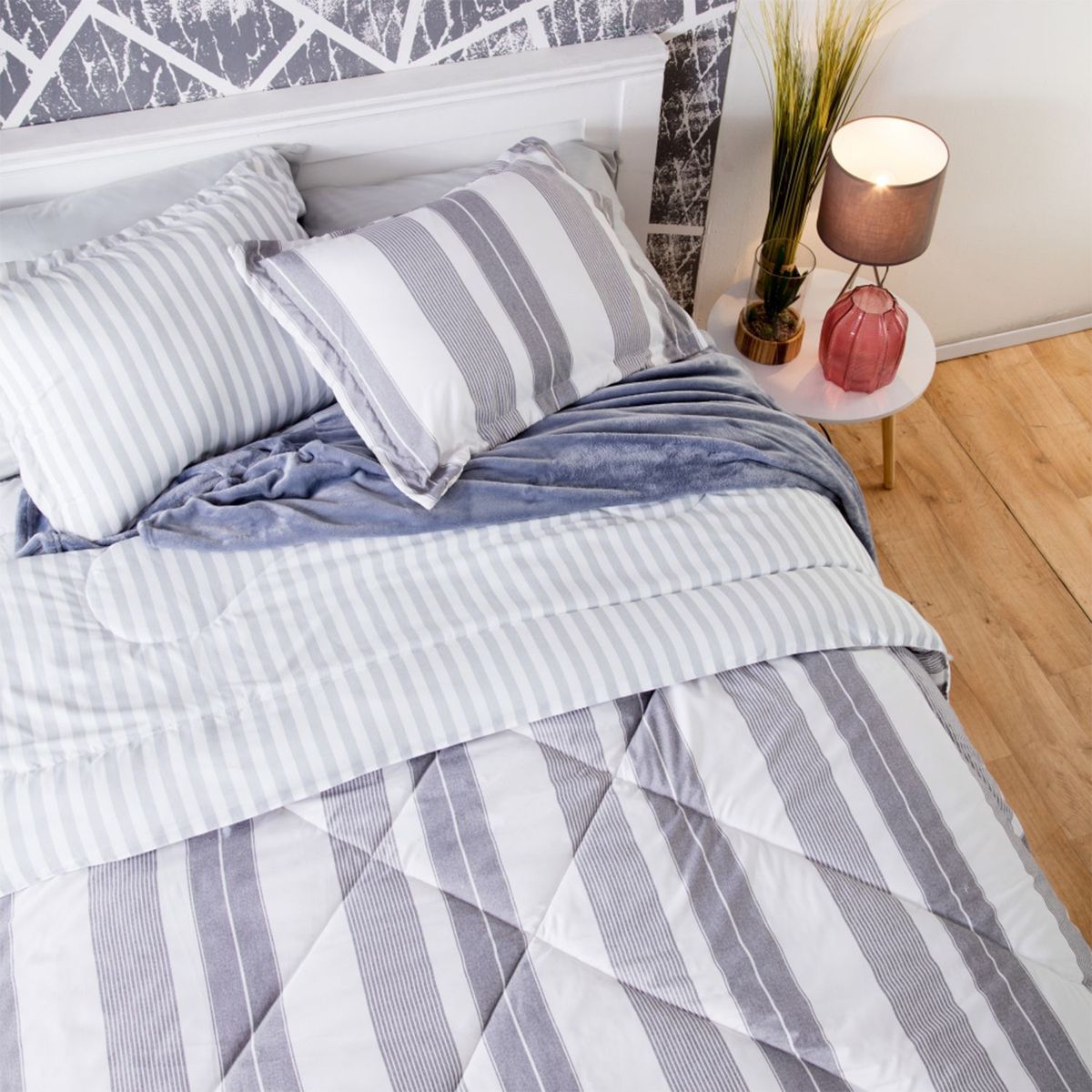 BRISSA - Edredón Microfibra Jaspeado