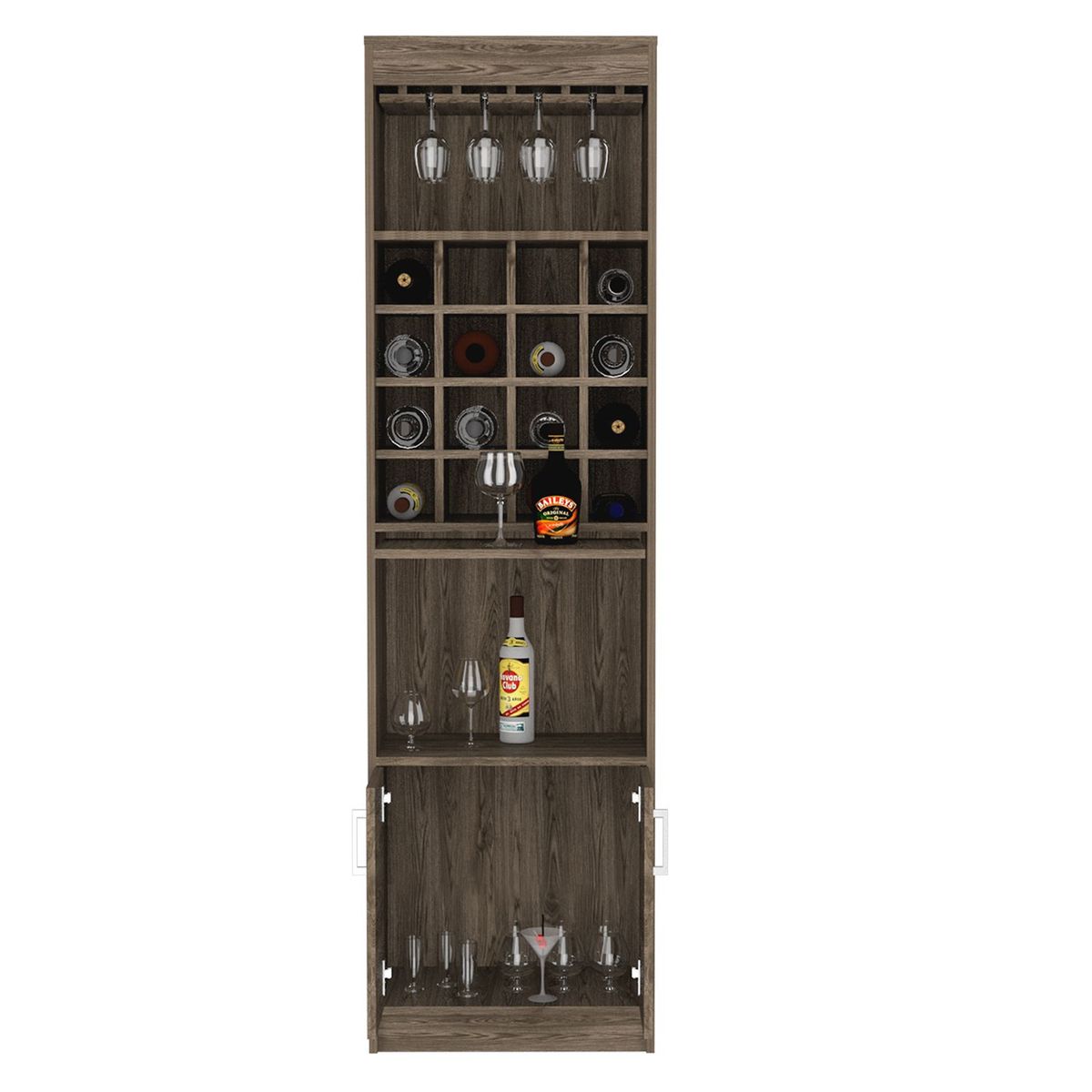 RTA MUEBLES - Mueble de Bar Moderno  180 x 51 x 32 cm  RTA Muebles 