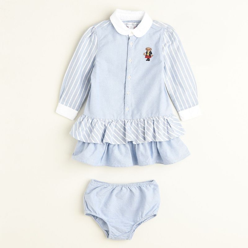 RALPH LAUREN - Vestido Bebé Niña Polo Ralph Lauren