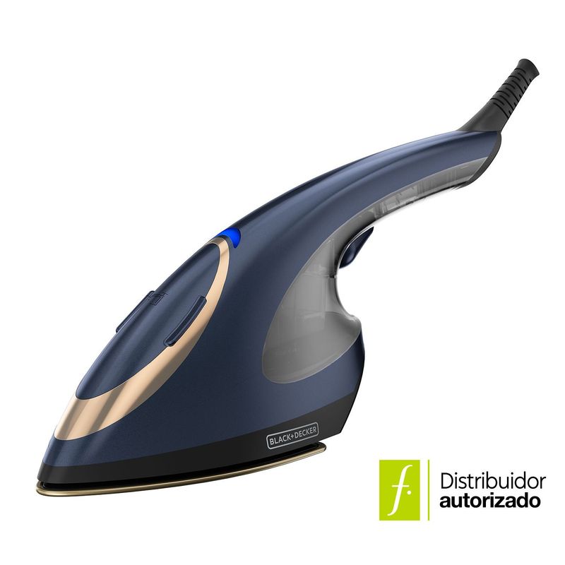 BLACK+DECKER - Plancha Vertical BLACK+DECKER Vaporizadora 2 en 1 Cerámica HGS500-LA