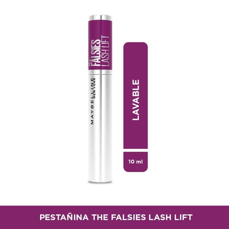 MAYBELLINE - Pestañina Falsies Lash Lift Wsh- Very Black Maybelline 10 ml