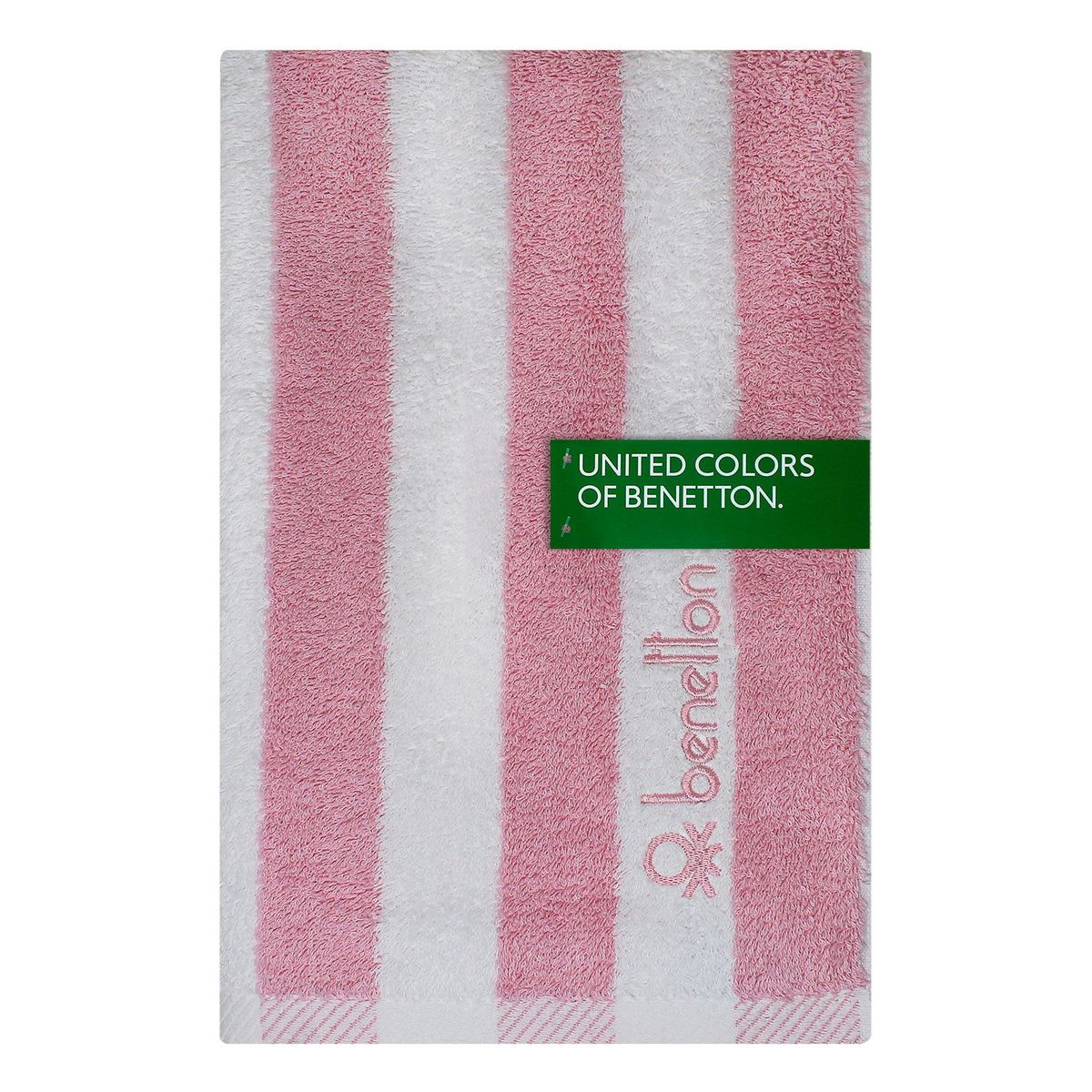 BENETTON - Toalla de Playa 450 g Rayas Bnt 78 x 160 cm