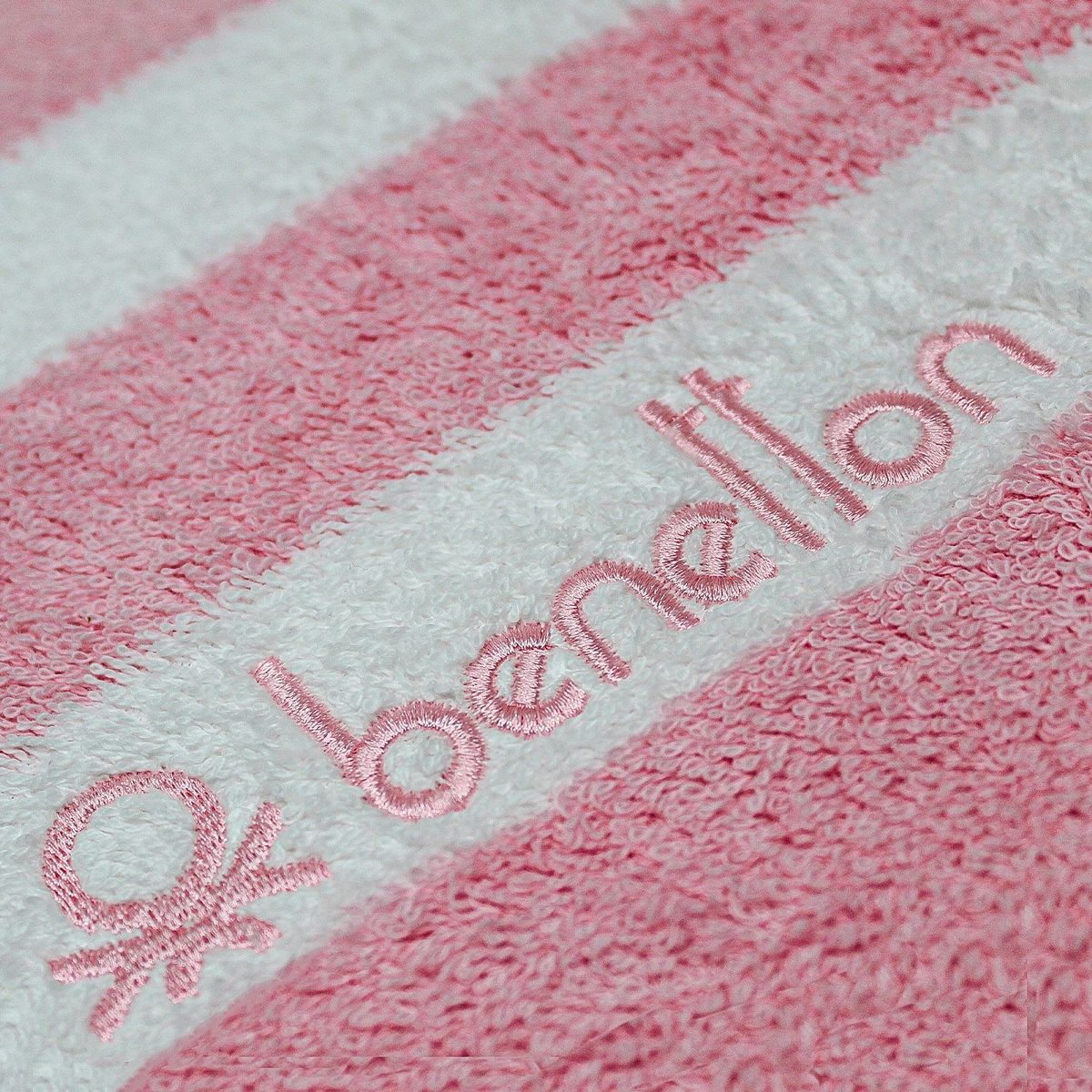 BENETTON - Toalla de Playa 450 g Rayas Bnt 78 x 160 cm