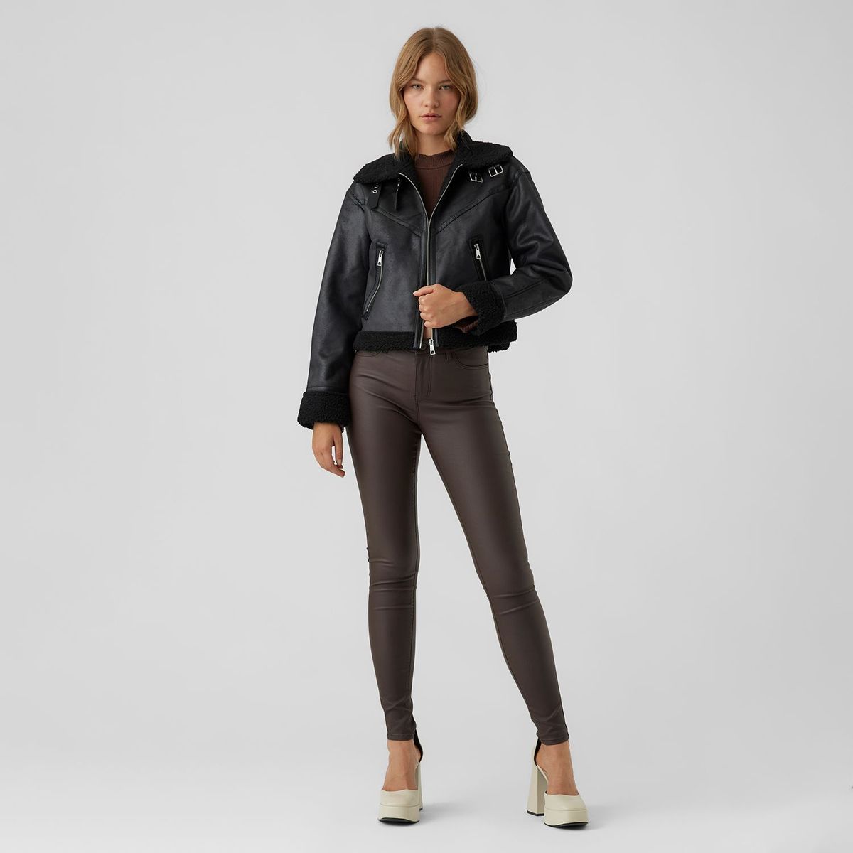 VERO MODA - Chaqueta tipo piloto para Mujer Vero Moda
