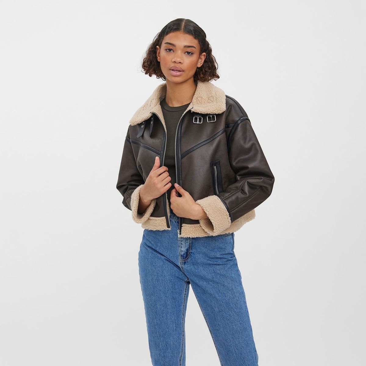 VERO MODA - Chaqueta tipo piloto para Mujer Vero Moda