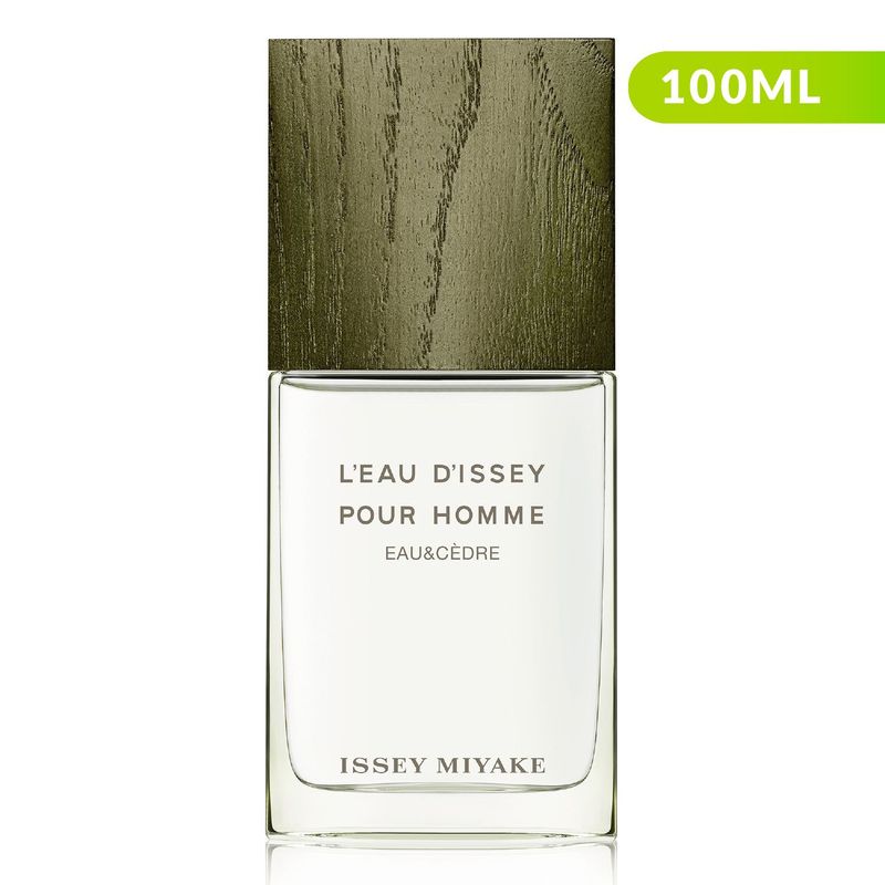 ISSEY MIYAKE - Perfume Hombre Issey Miyake L¿Eau d¿Issey Pour Homme Eau & Cèdre 100 ml EDT