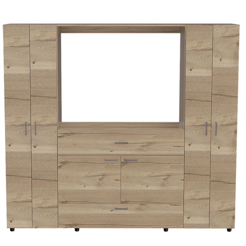 RTA MUEBLES - Clóset CCB 4982 1 cajón 7 Puertas  - Mueble