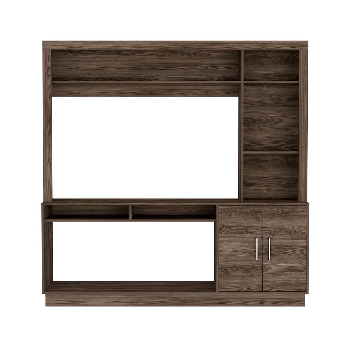 RTA MUEBLES - Centro de Entretenimiento de 180 x 180 x 40 cm, Mueble de TV Moderno para Televisor de 55 Pulgadas, RTA Muebles