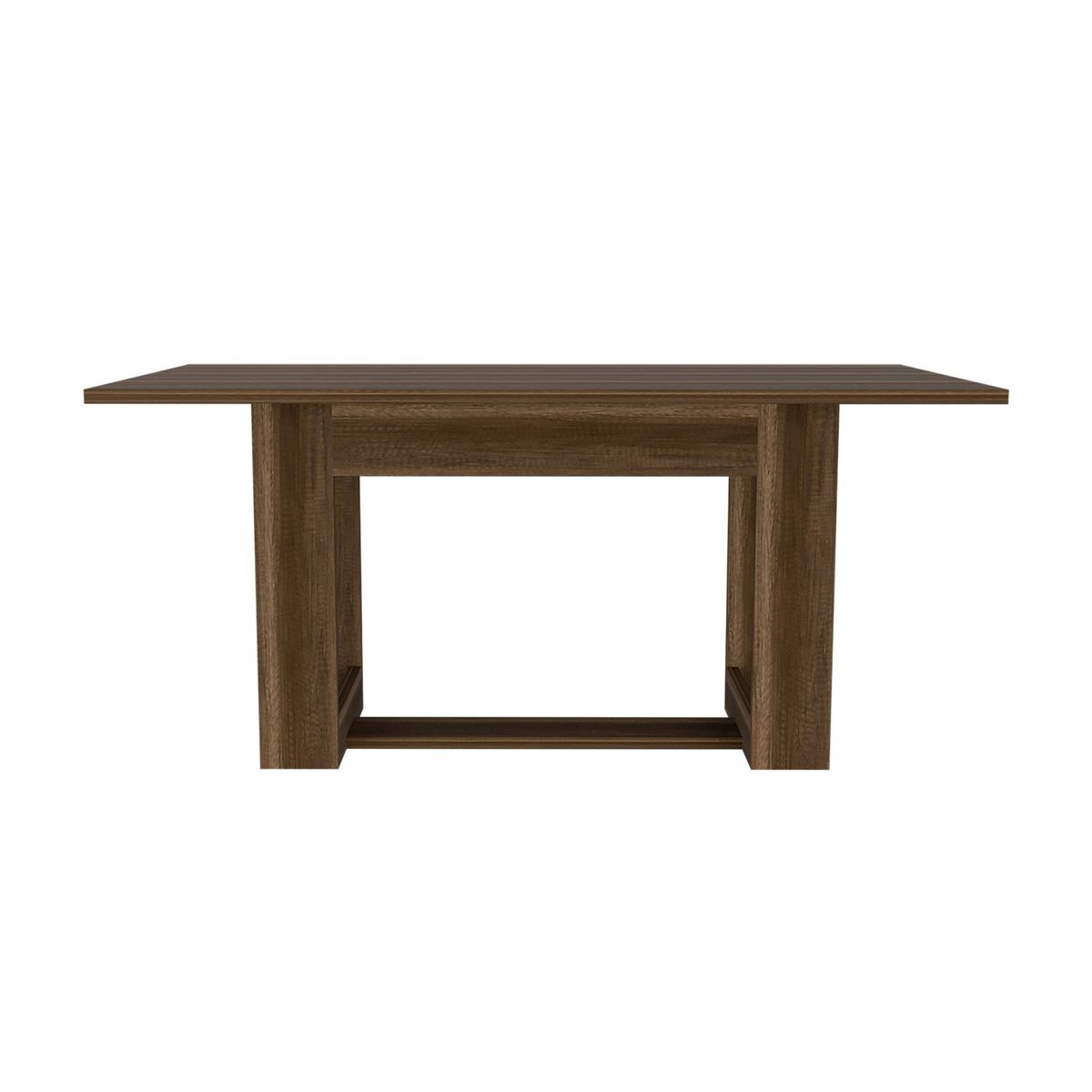 RTA MUEBLES - Mesa de Comedor Moderna para 4 Puestos en Aglomerado MDP Rectangular RTA Muebles