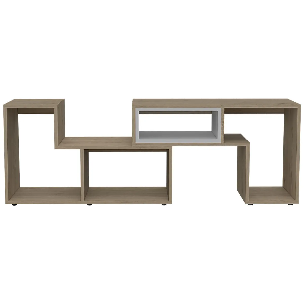 RTA MUEBLES - Mueble de Televisión Moderno de 120-160 x 545 x 352 cm  para Televisores de Hasta 40 Pulgadas, RTA Muebles