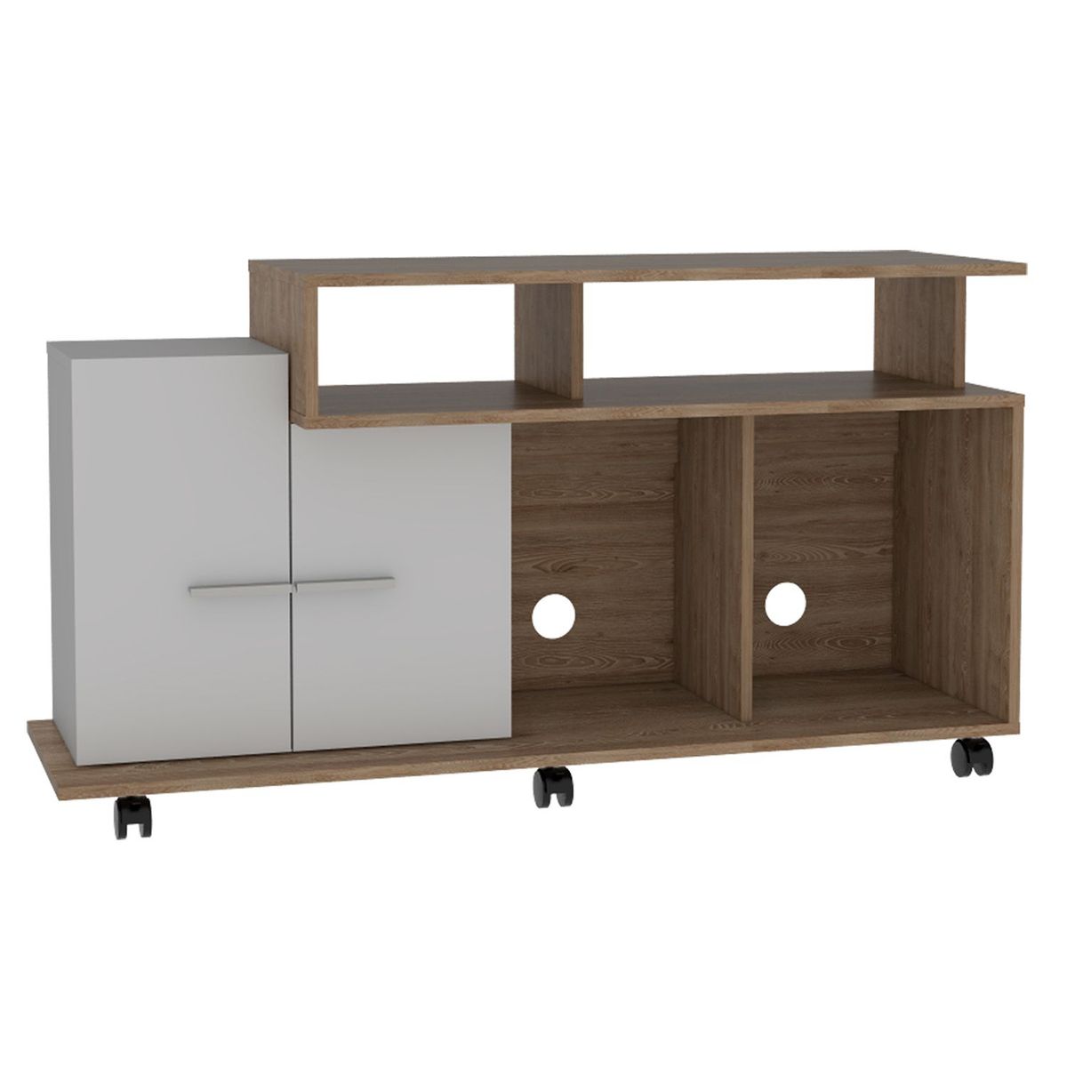 RTA MUEBLES - Centro de Entretenimiento 120 x 65 x 365  cm,  Mueble de TV Moderno para Televisor de Hasta 50 Pulgadas RTA Muebles 