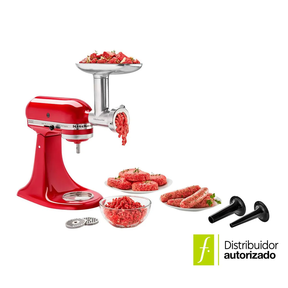 KITCHENAID - Accesorio KitchenAid Aditamento Molino y Embutidor de Carnes