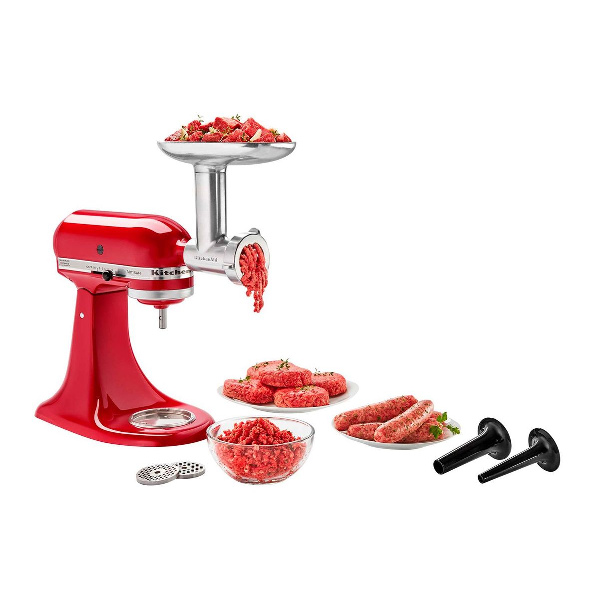 KITCHENAID - Accesorio KitchenAid Aditamento Molino y Embutidor de Carnes