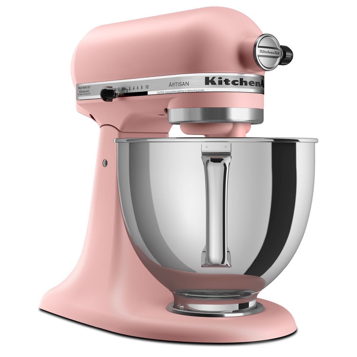 KITCHENAID - Batidora de Pedestal KitchenAid Artisan KSM150PSDR Rosa Mate, 10 velocidades